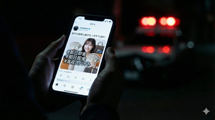 その副業、犯罪かも！？近年急増する「闇バイト」の罠　